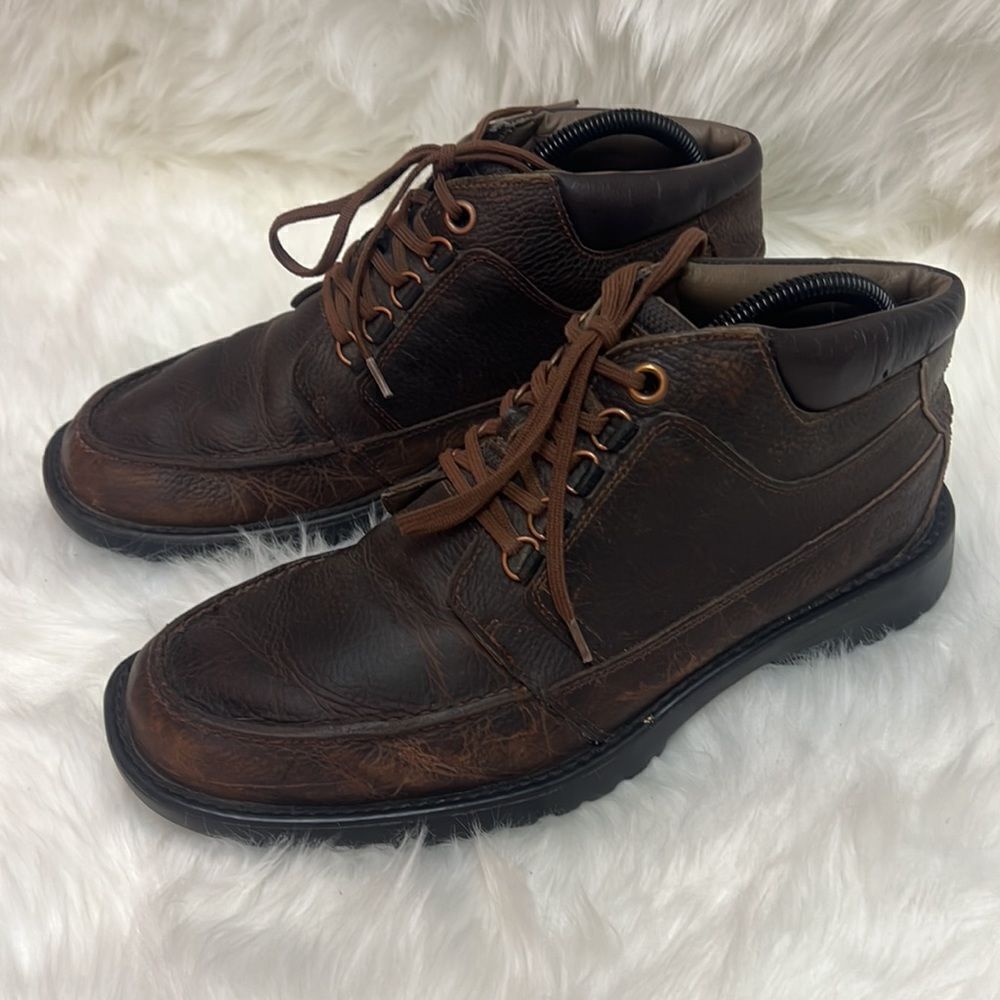 Timberland Low Top Leather Brown Chukka Boots Size 9 B68
